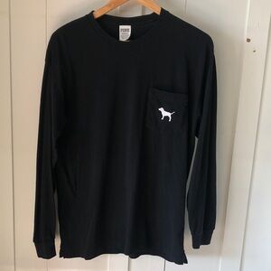 PINK Victoria's Secret Black Tee